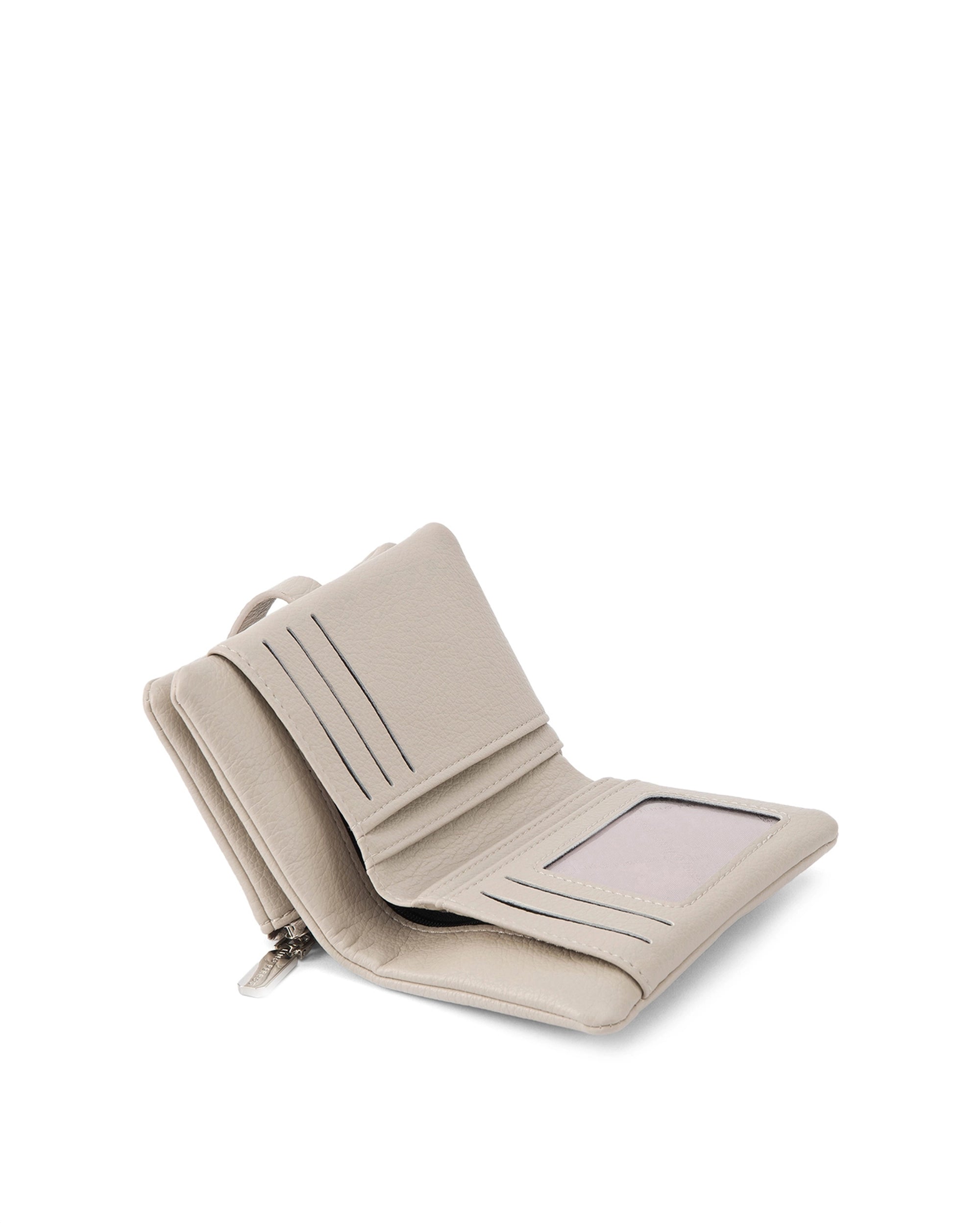 Ella Crystal Elegance Off-White Wallet | Lino Perros