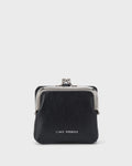 Ella Compact Luxe Black Wallet | Lino Perros