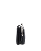 Ella Compact Luxe Black Wallet | Lino Perros