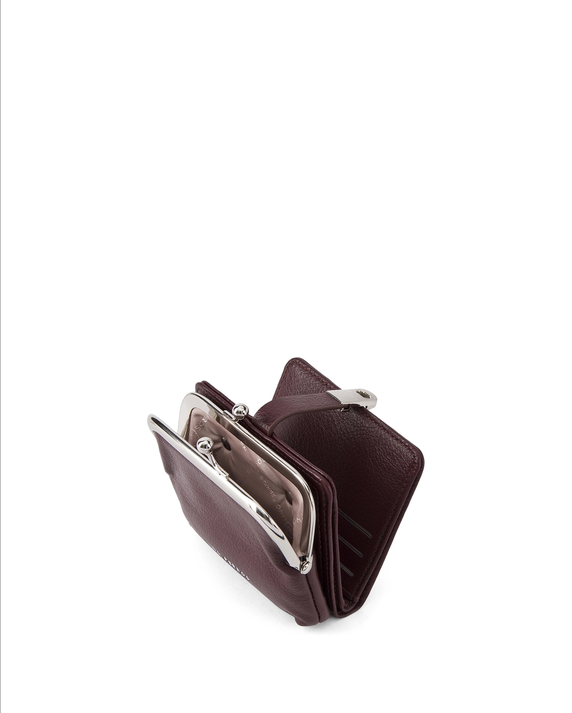 Ella Compact Luxe Cherry Wallet | Lino Perros