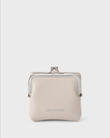 Ella Compact Luxe Off-White Wallet