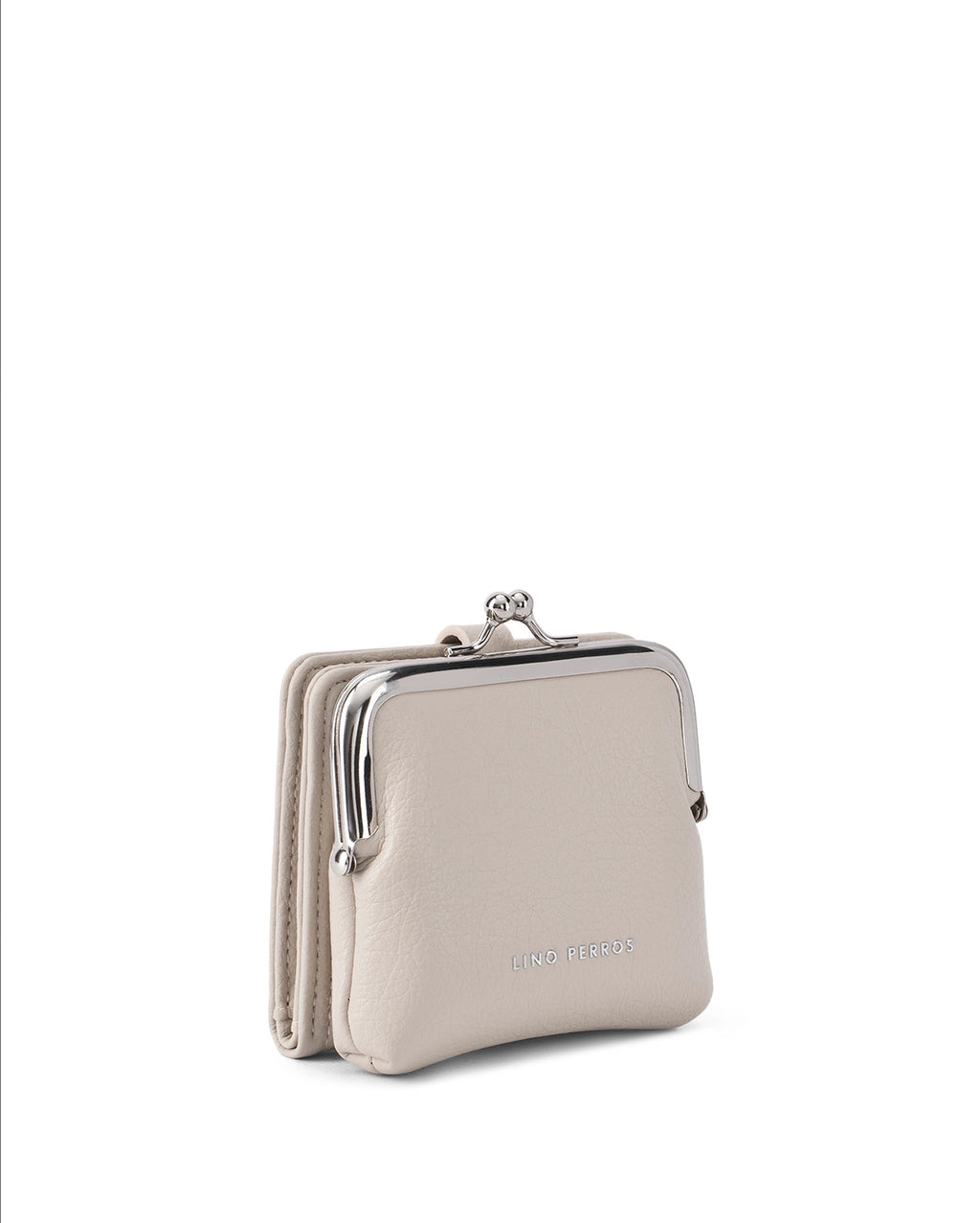 Ella Compact Luxe Off-White Wallet | Lino Perros