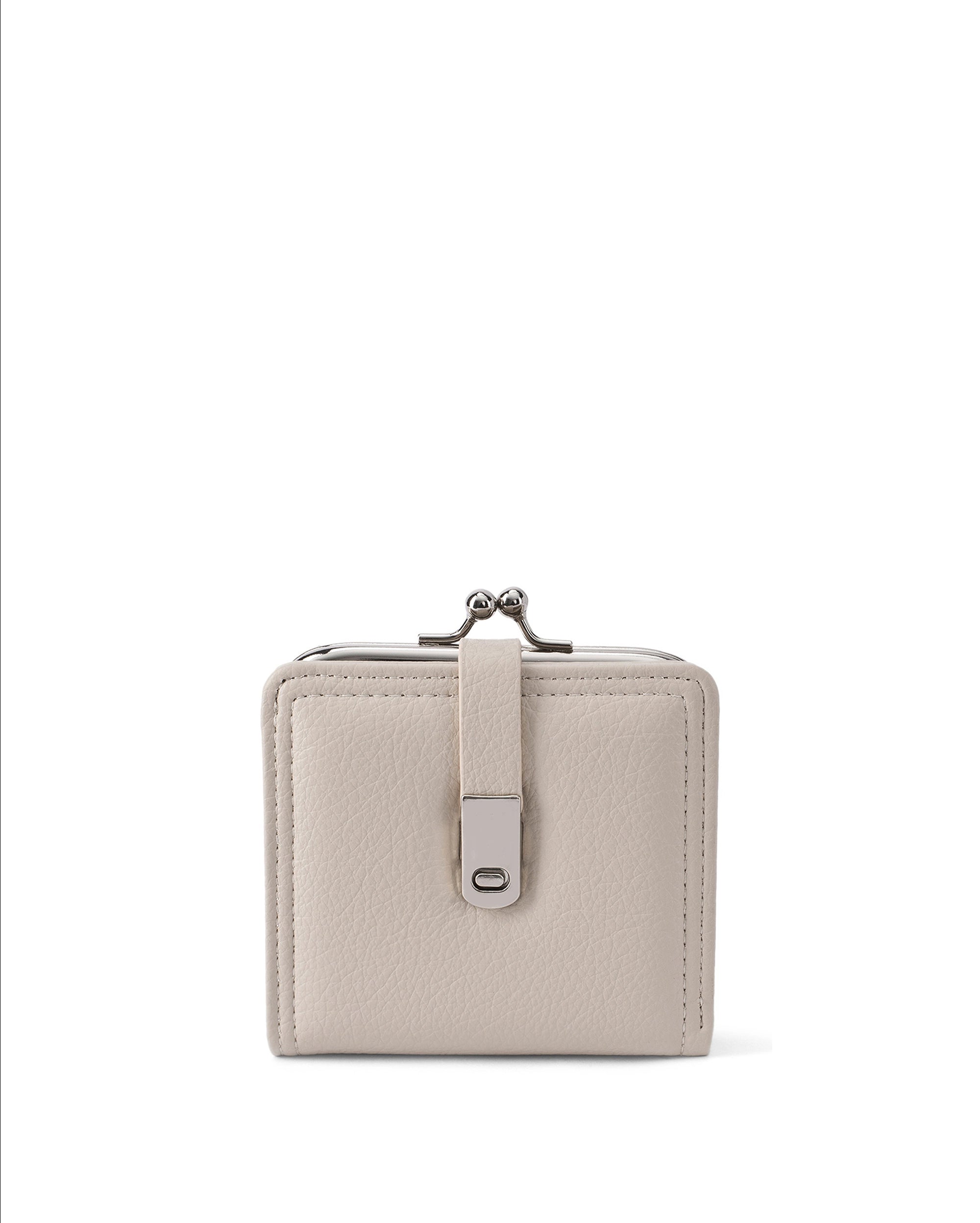 Ella Compact Luxe Off-White Wallet | Lino Perros