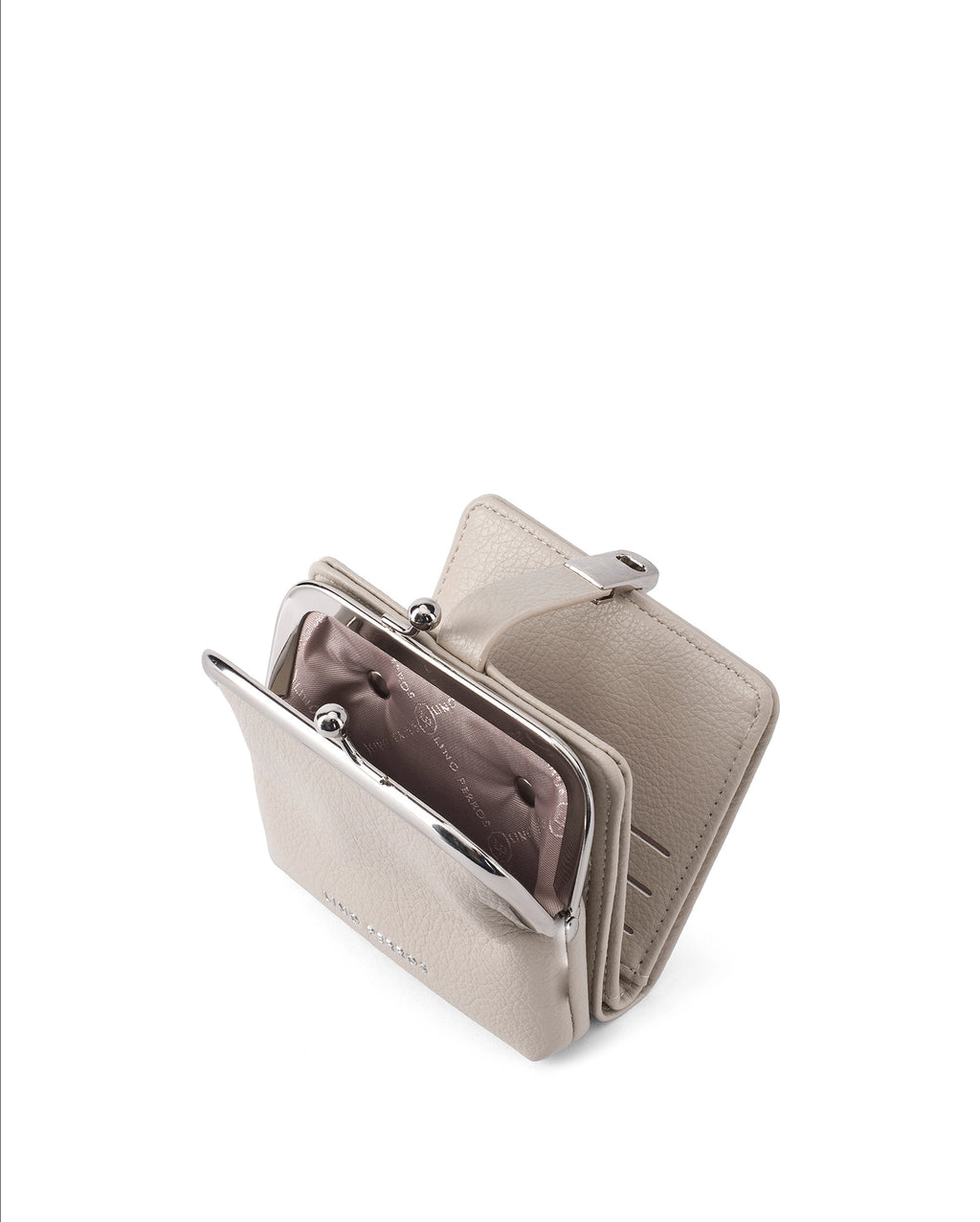Ella Compact Luxe Off-White Wallet | Lino Perros