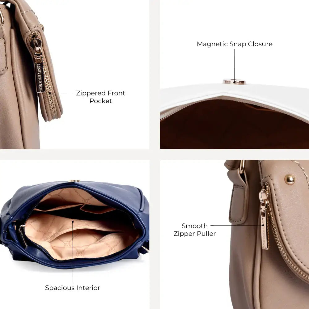 Zippered Front Pocket