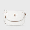Monroe Class White Sling Bag - Lino Perros