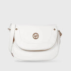 Monroe Class White Sling Bag - Lino Perros