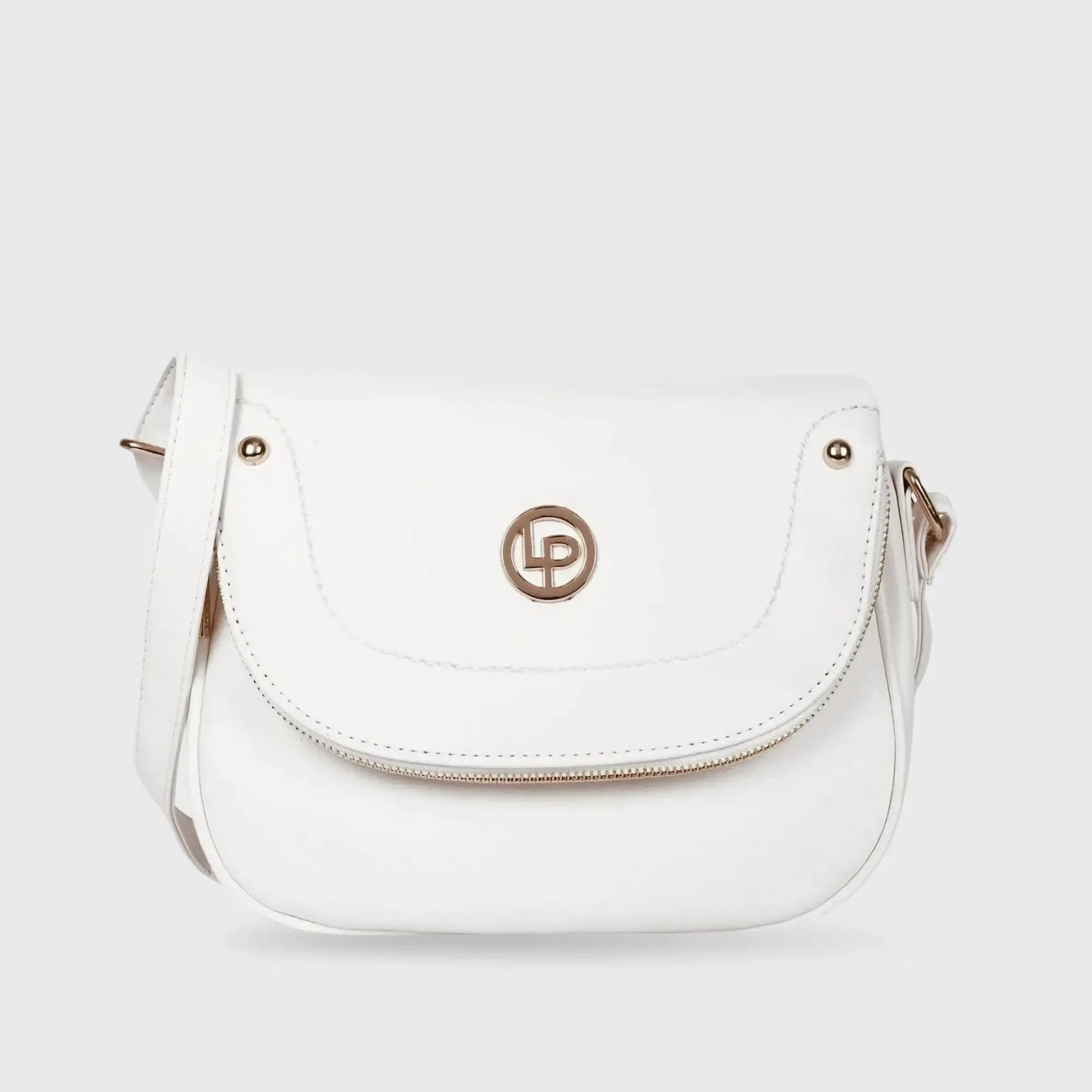 Monroe Class White Sling Bag - Lino Perros