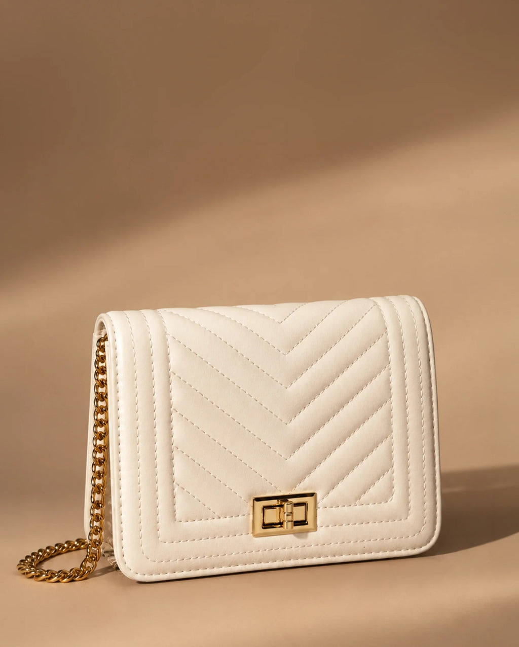 Maddie Glow Off White Sling Bag - Lino Perros