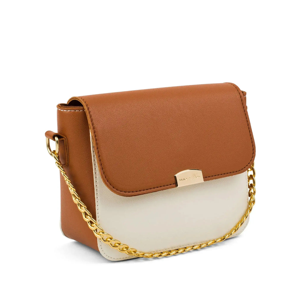 Avril Woke Tan Sling Bag - Lino Perros