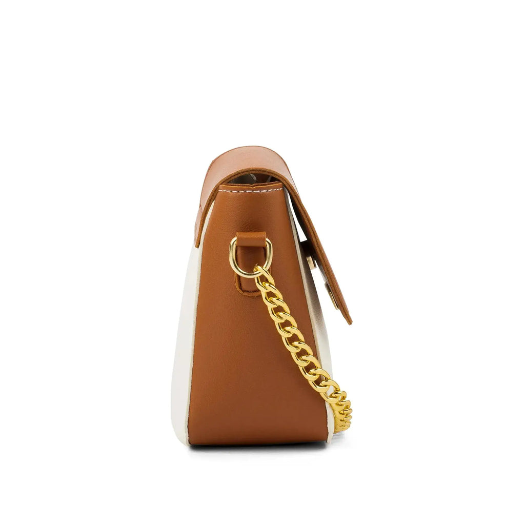 Avril Woke Tan Sling Bag - Lino Perros