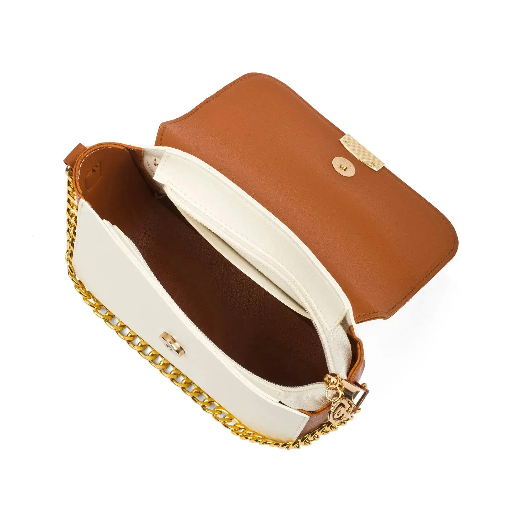 Avril Woke Tan Sling Bag - Lino Perros