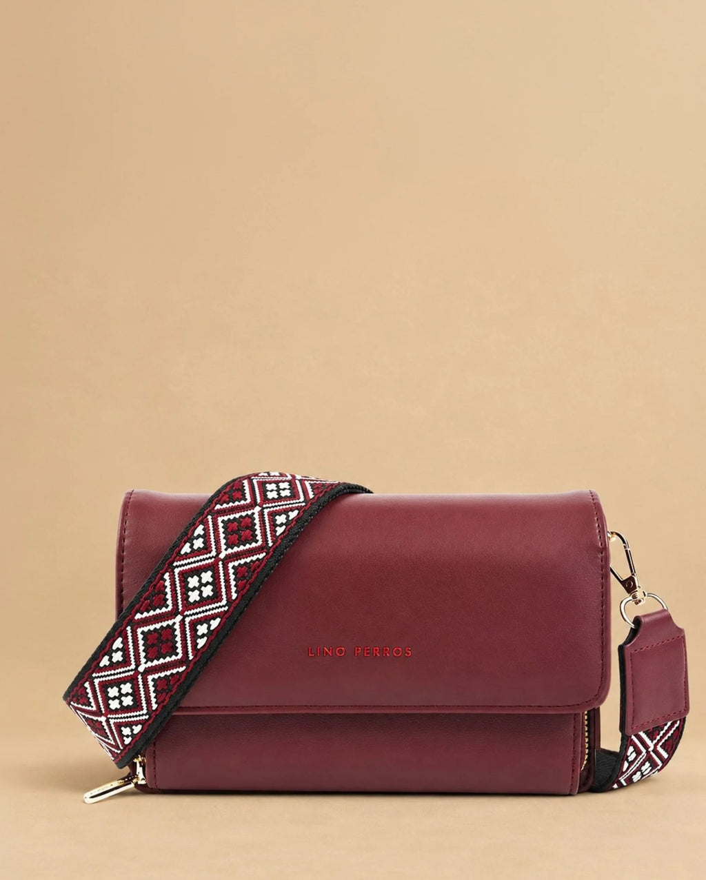 Voyage Mini boho Cherry Sling Bag - Lino Perros