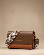 Voyage Mini Boho Tan Sling Bag - Lino Perros