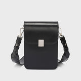 Avril Bold Solid Black Sling Bag