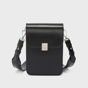 Avril Bold Solid Black Sling Bag