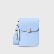 Avril Bold Solid Soft Blue Sling Bag