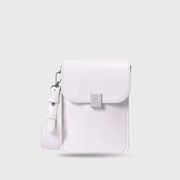 Avril Bold Solid White Sling Bag