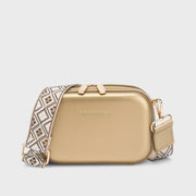 Avril Bold Solid Golden Sling Bag