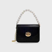 Monroe Mini Pearl Black Sling Bag