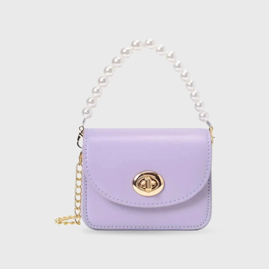Monroe Mini Pearl Purple Sling Bag - Lino Perros