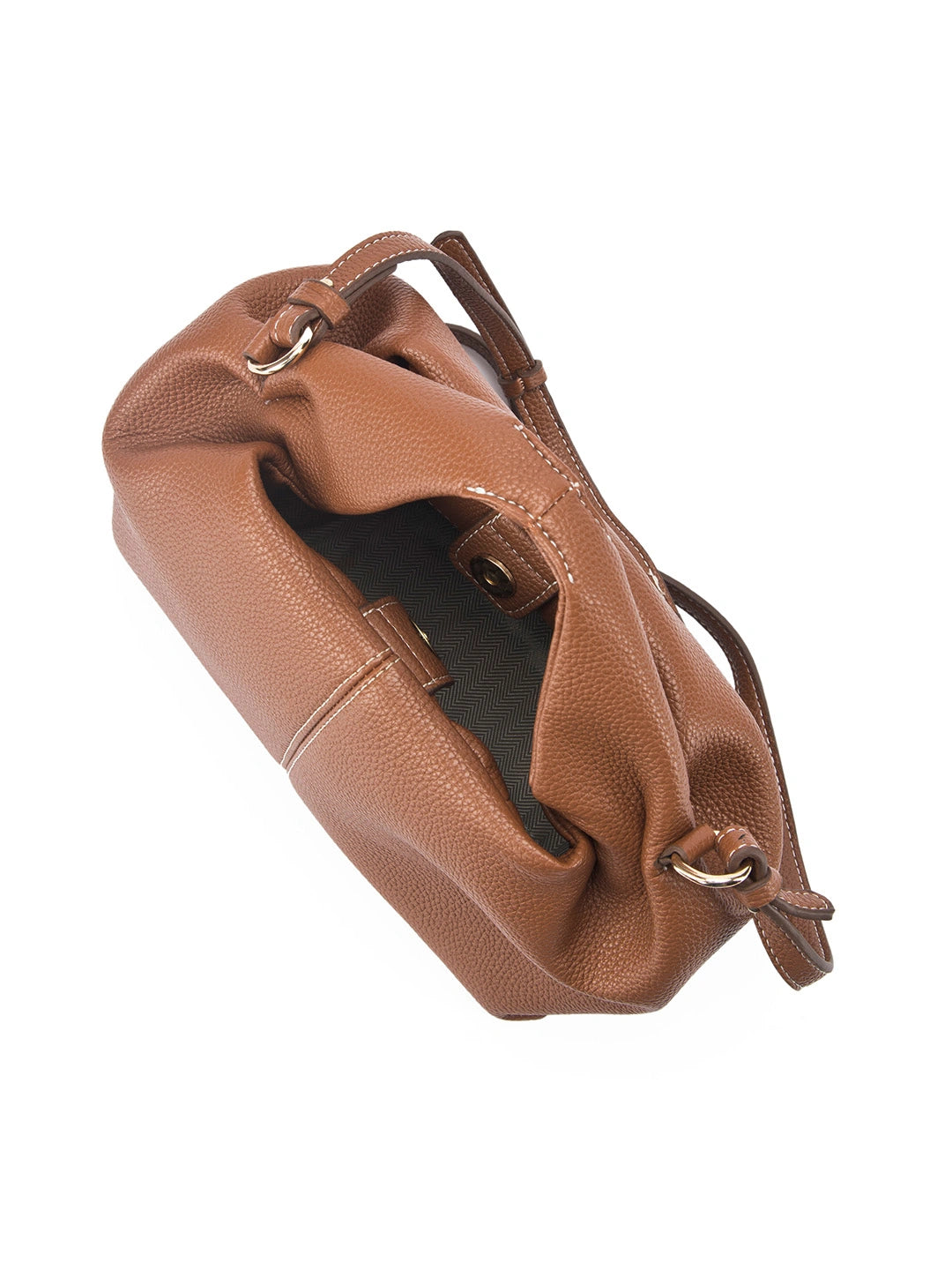 Voyage Stone Tan Sling Bag - Lino Perros