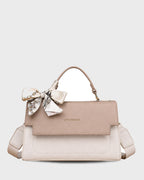 Monroe Silk Beige Sling Bag | Lino Perros