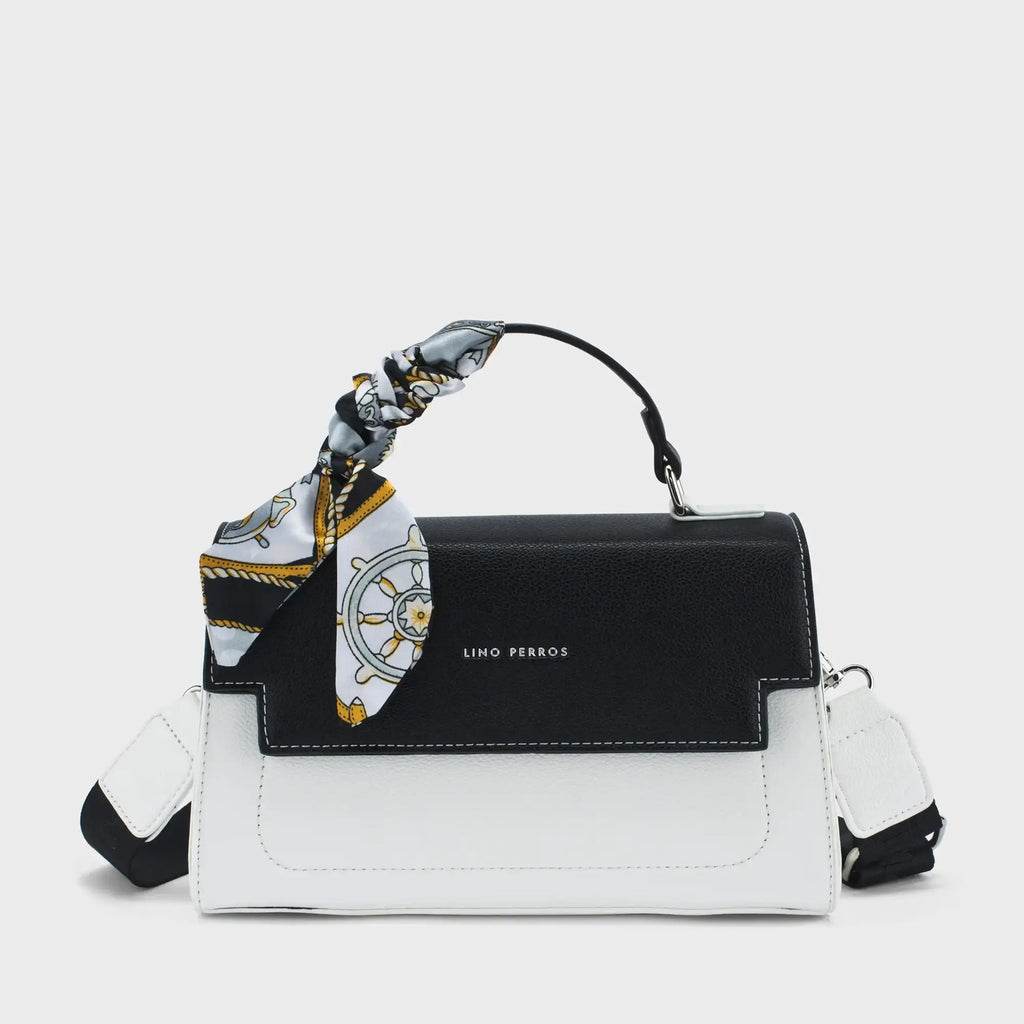 Monroe Silk Black Sling Bag - Lino Perros