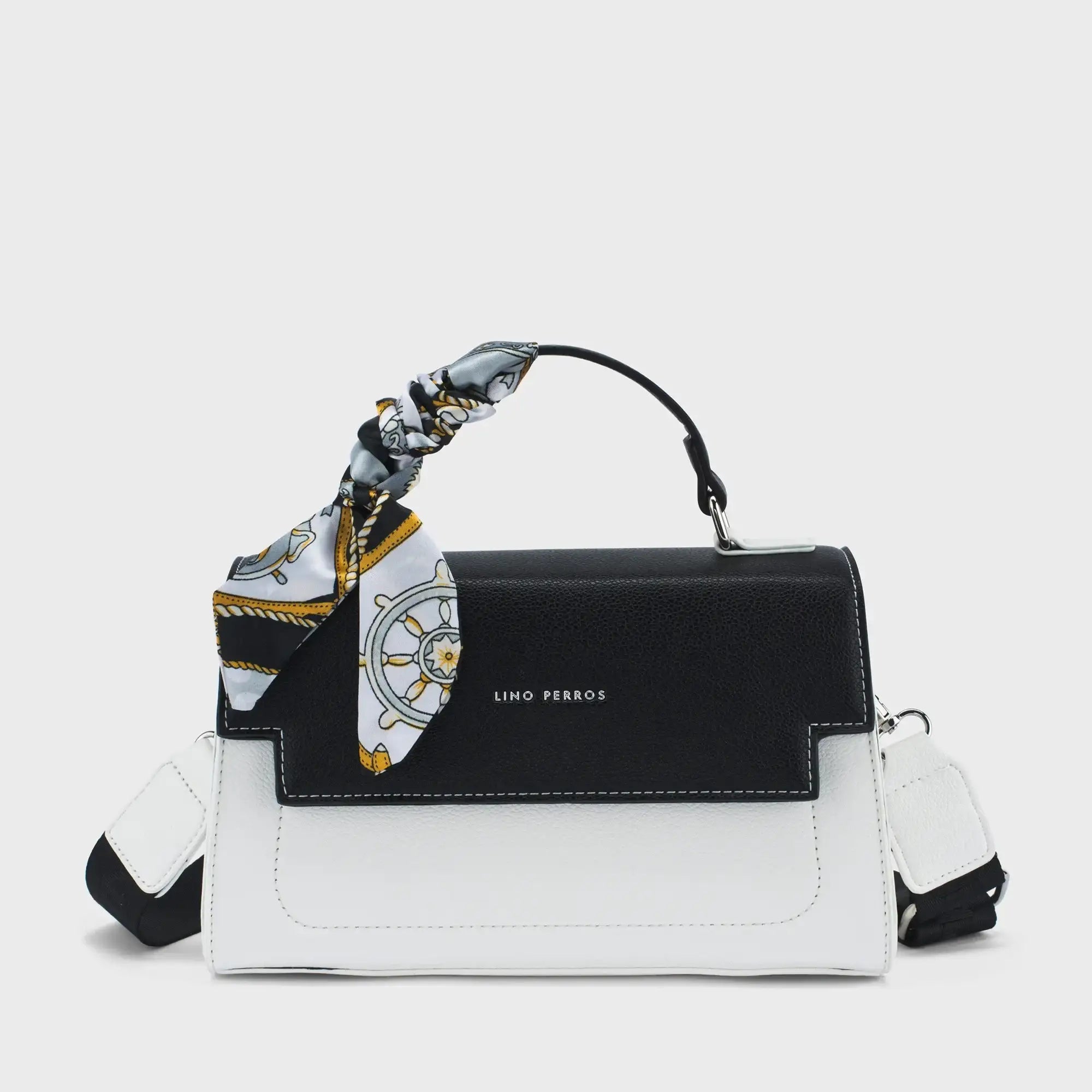 Monroe Silk Black Sling Bag - Lino Perros