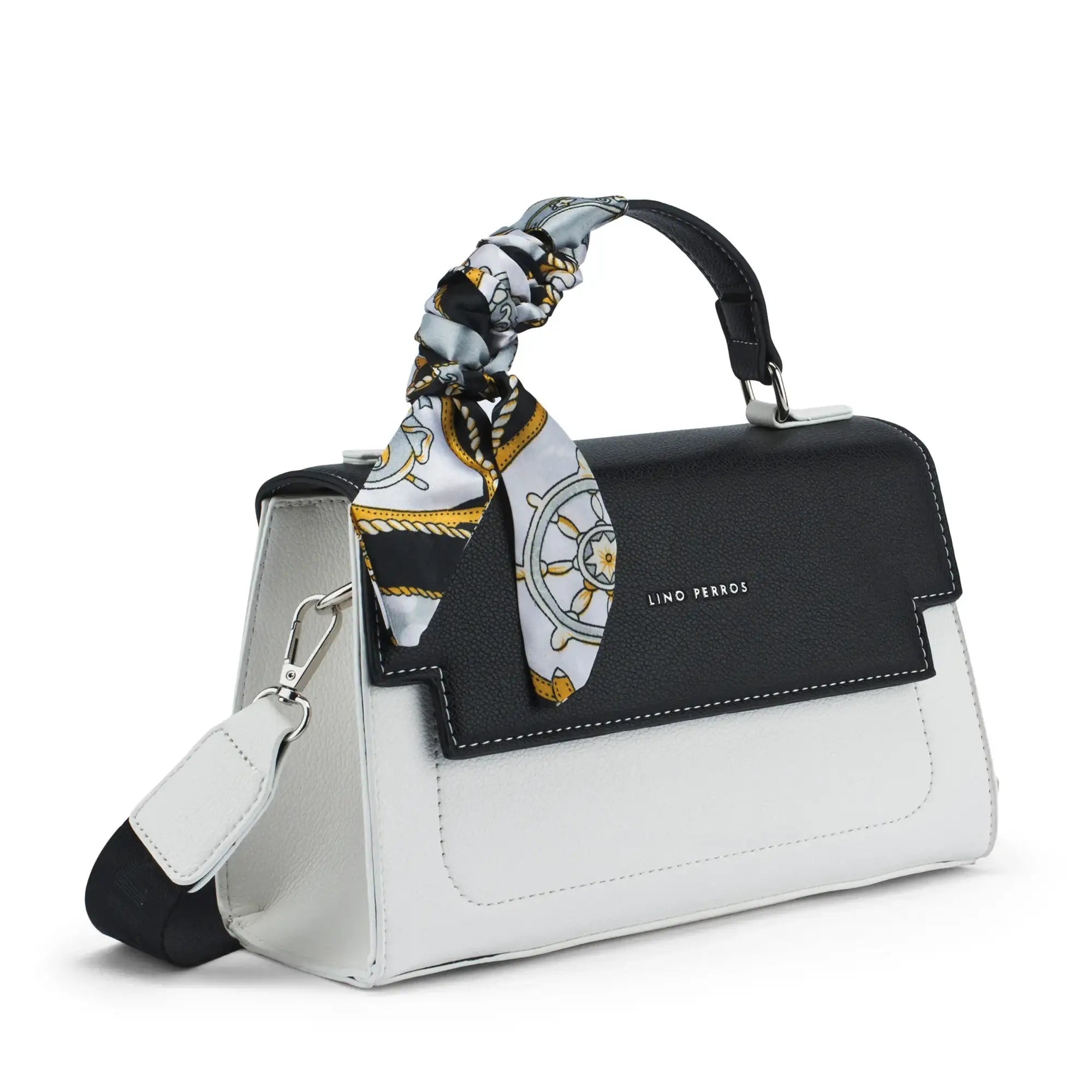 Monroe Silk Black Sling Bag - Lino Perros