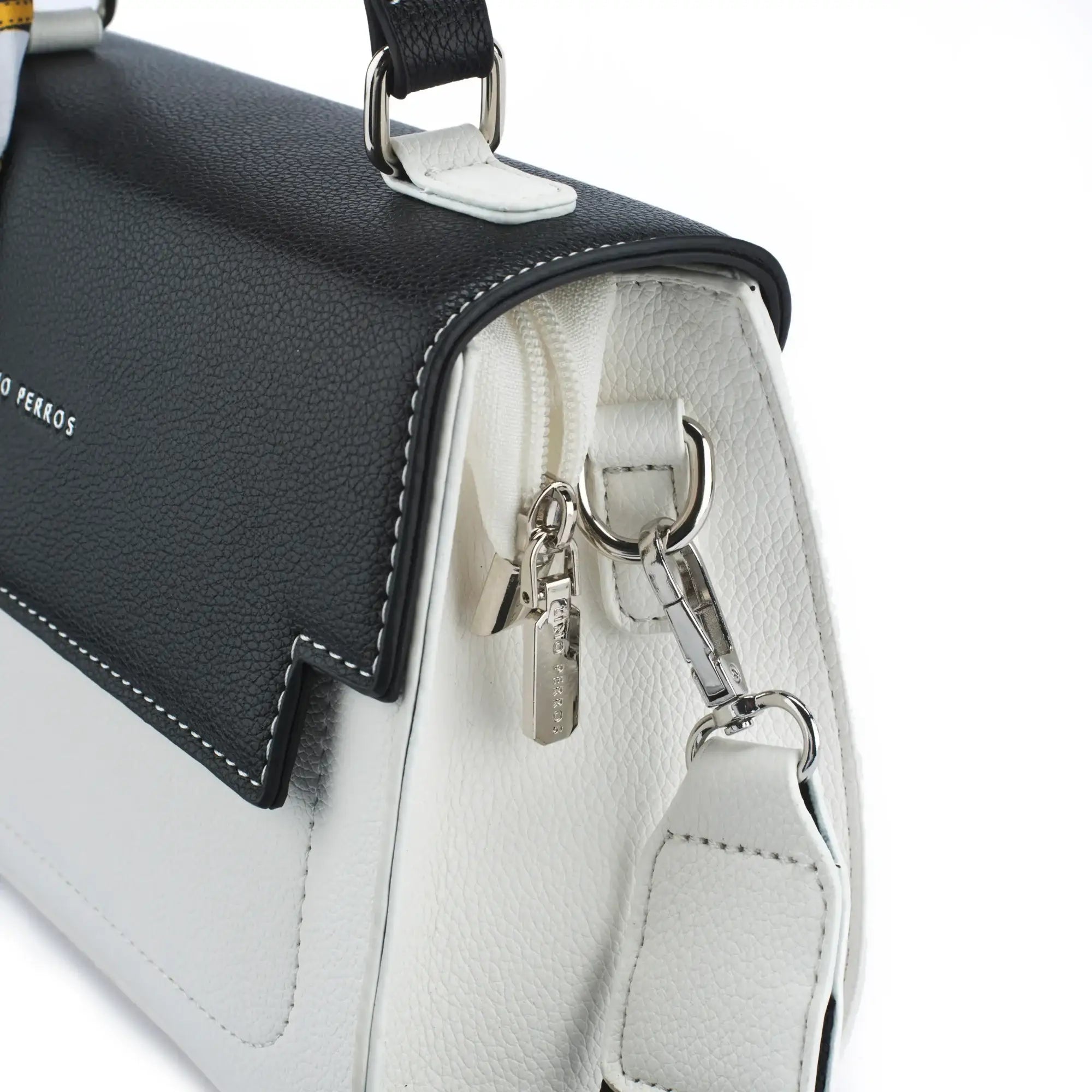 Monroe Silk Black Sling Bag - Lino Perros