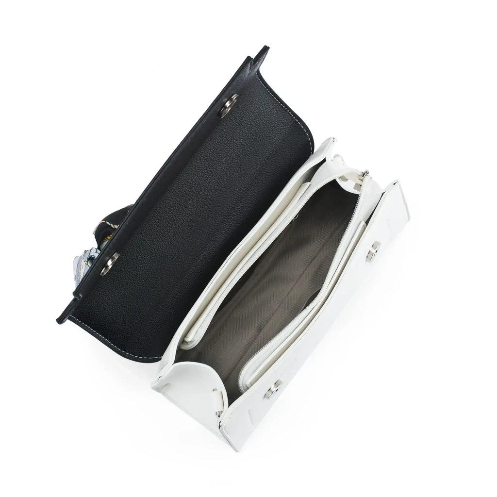 Monroe Silk Black Sling Bag - Lino Perros