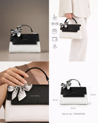 Monroe Silk Black Sling Bag - Lino Perros