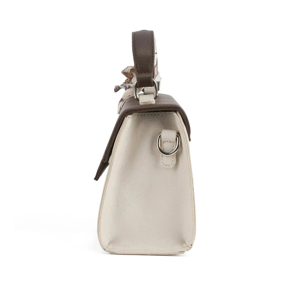 Monroe Silk Brown Sling Bag - Lino Perros