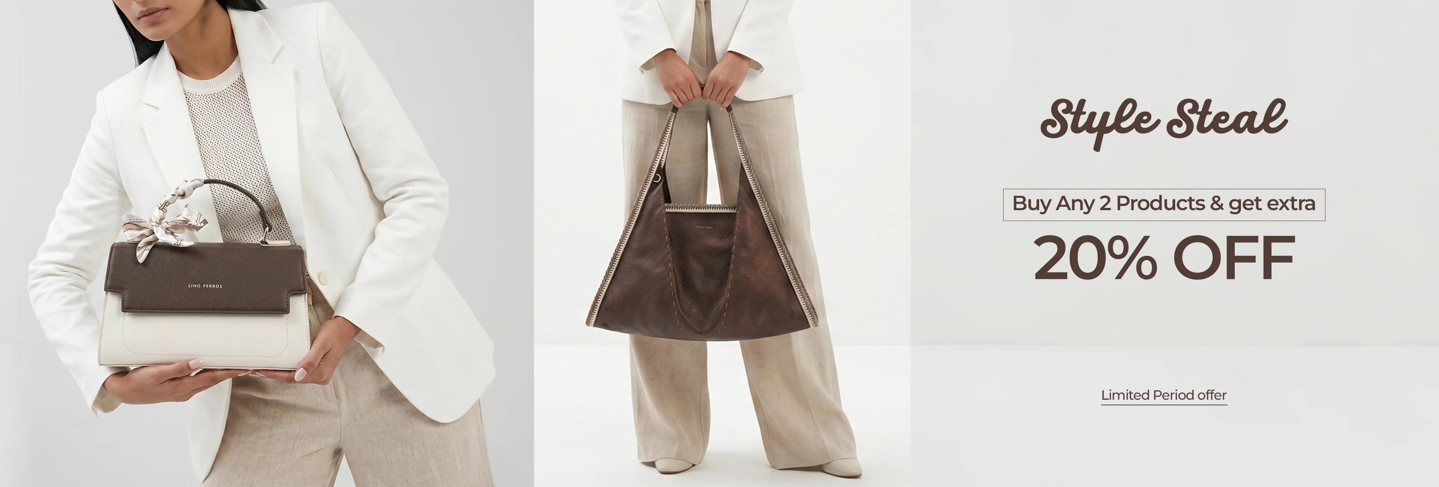 Handbags & footwear by Lino Perros