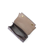 Monroe Silk Taupe Sling Bag - Lino Perros