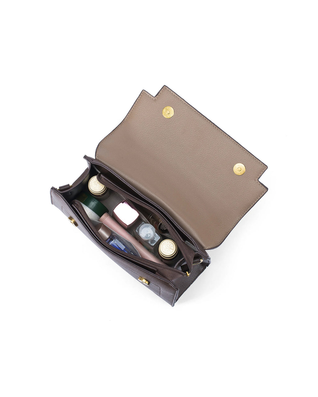 Monroe Silk Taupe Sling Bag - Lino Perros