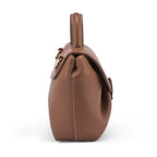 Monroe Satin Tan Sling Bag - Lino Perros