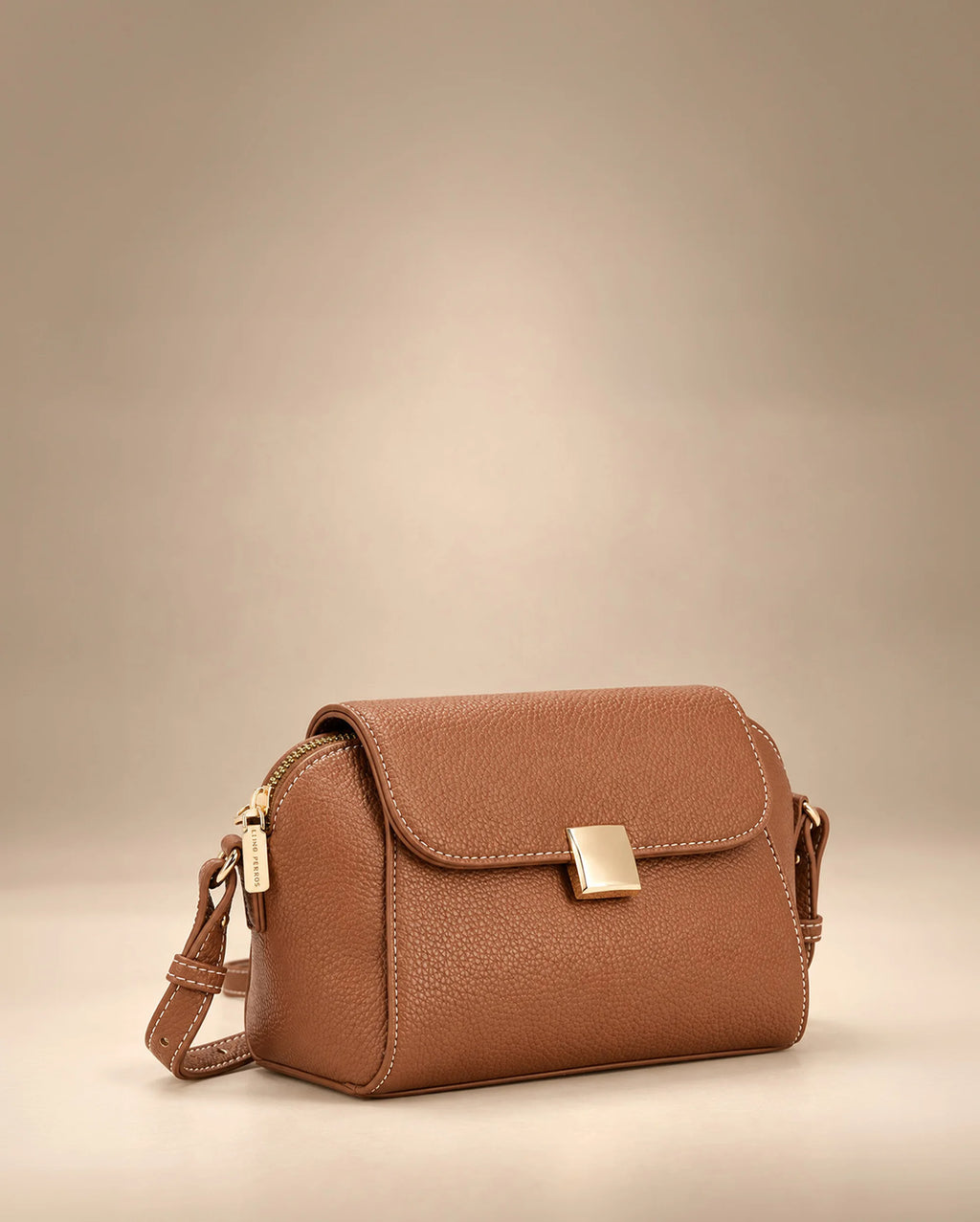 Voyage Dune Tan Sling Bag -Lino Perros