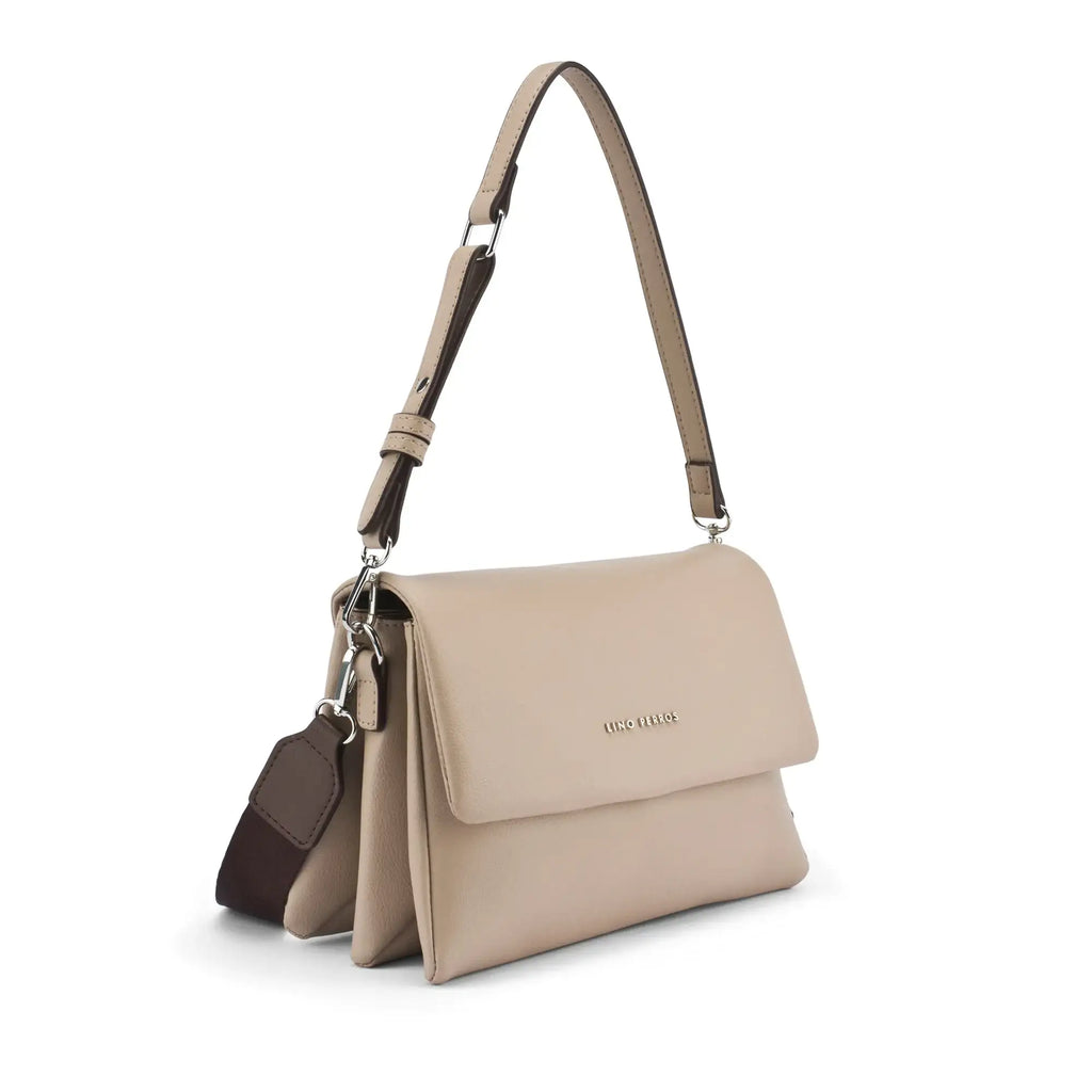 Voyage Mousse Beige Shoulder Bag - Lino Perros