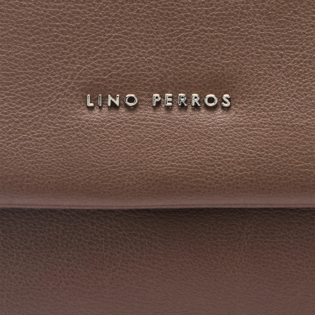 Voyage Mousse Coffee Shoulder Bag - Lino Perros