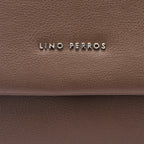 Voyage Mousse Coffee Shoulder Bag - Lino Perros