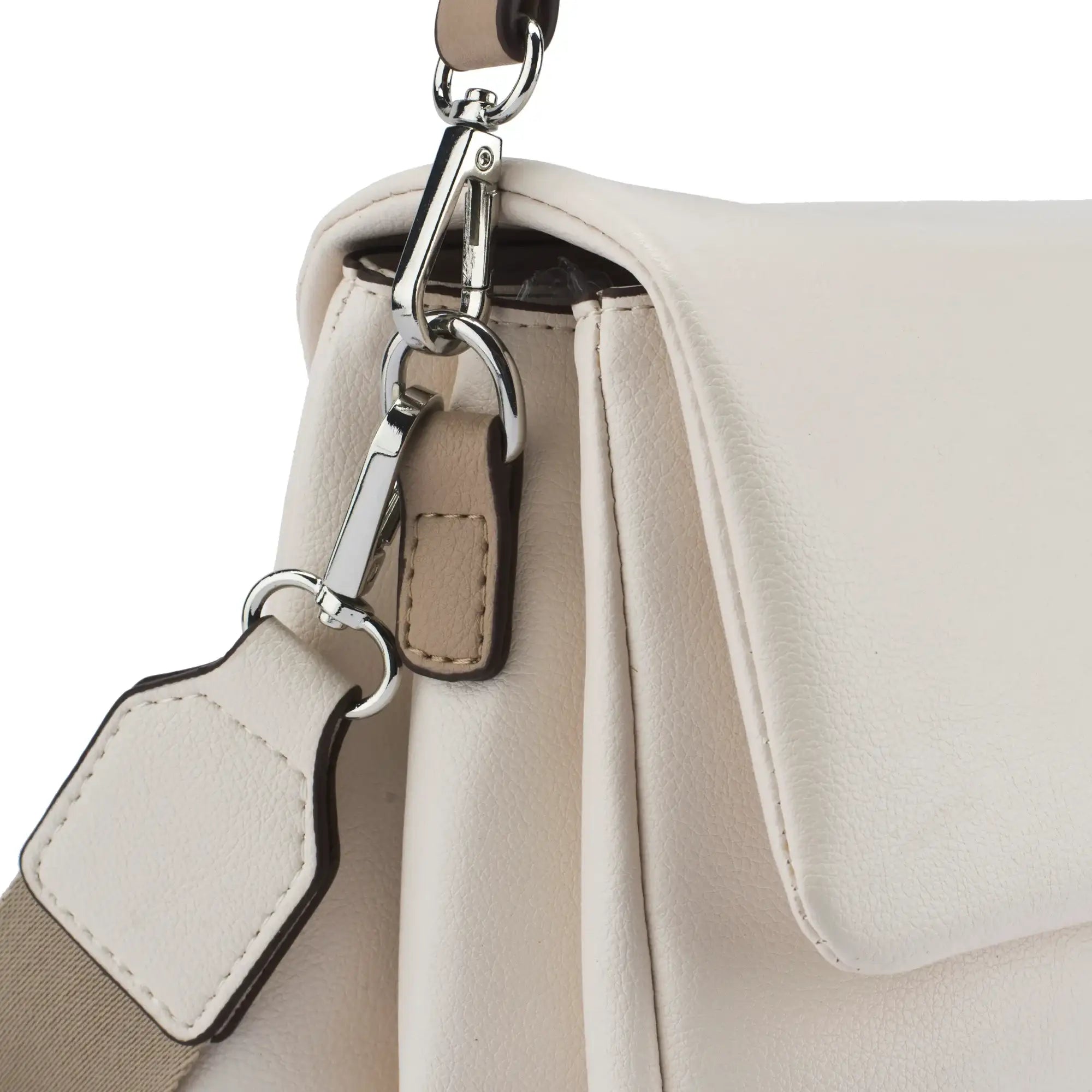 Voyage Mousse Off White Shoulder Bag - Lino Perros