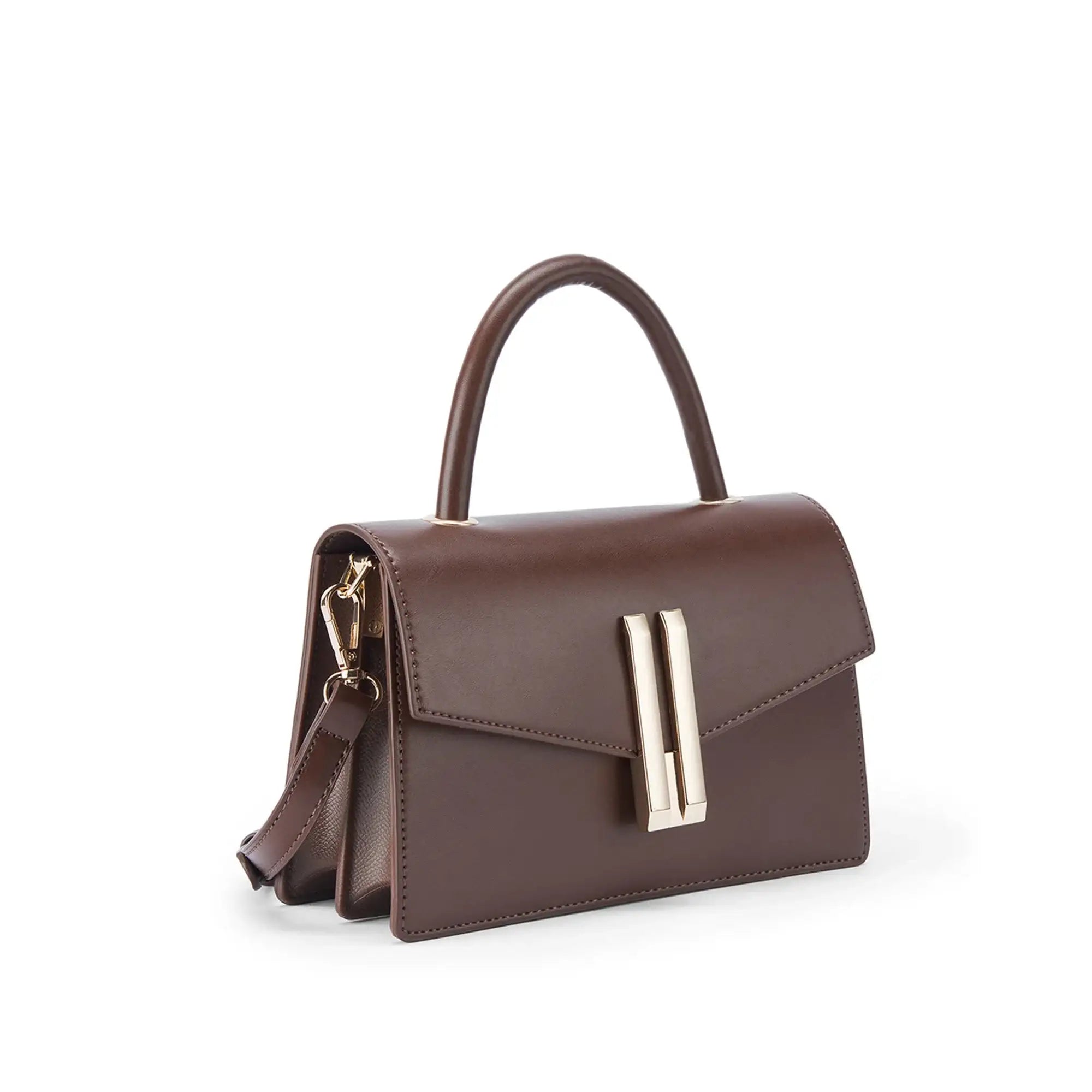 Monroe Glint Brown Sling Bag - Lino Perros