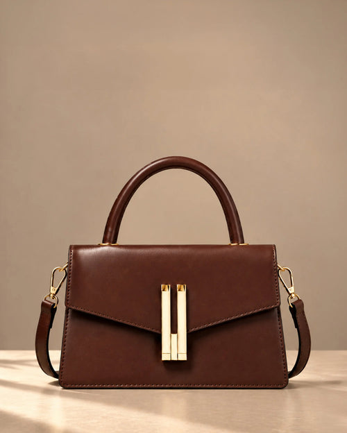 Monroe Glint Brown Sling Bag - Lino Perros