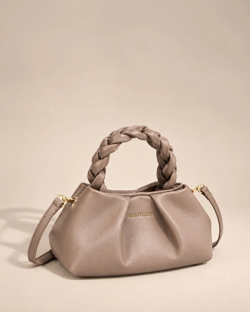 Avril Meadow Taupe Sling bag - Lino Perros