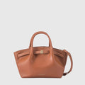 Monroe Windsor Tan Satchel bag - Lino Perros
