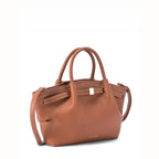 Monroe Windsor Tan Satchel bag - Lino Perros