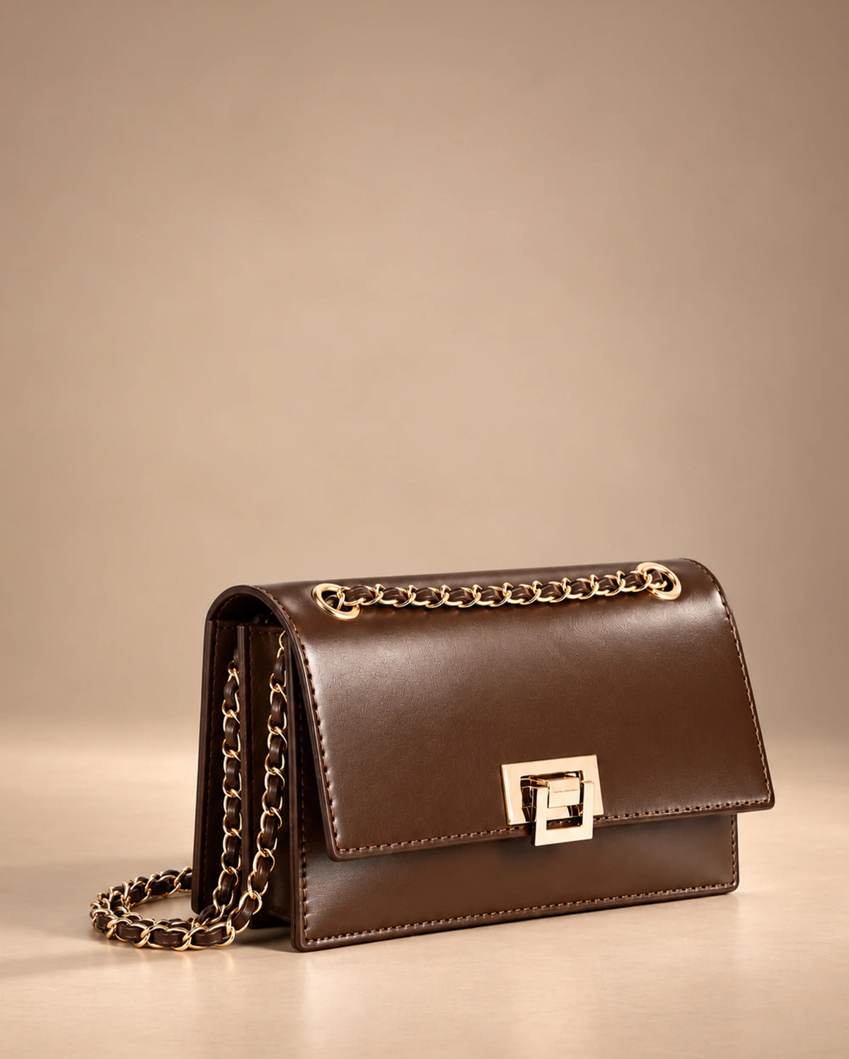 Voyage Lily Coffee Sling Bag
