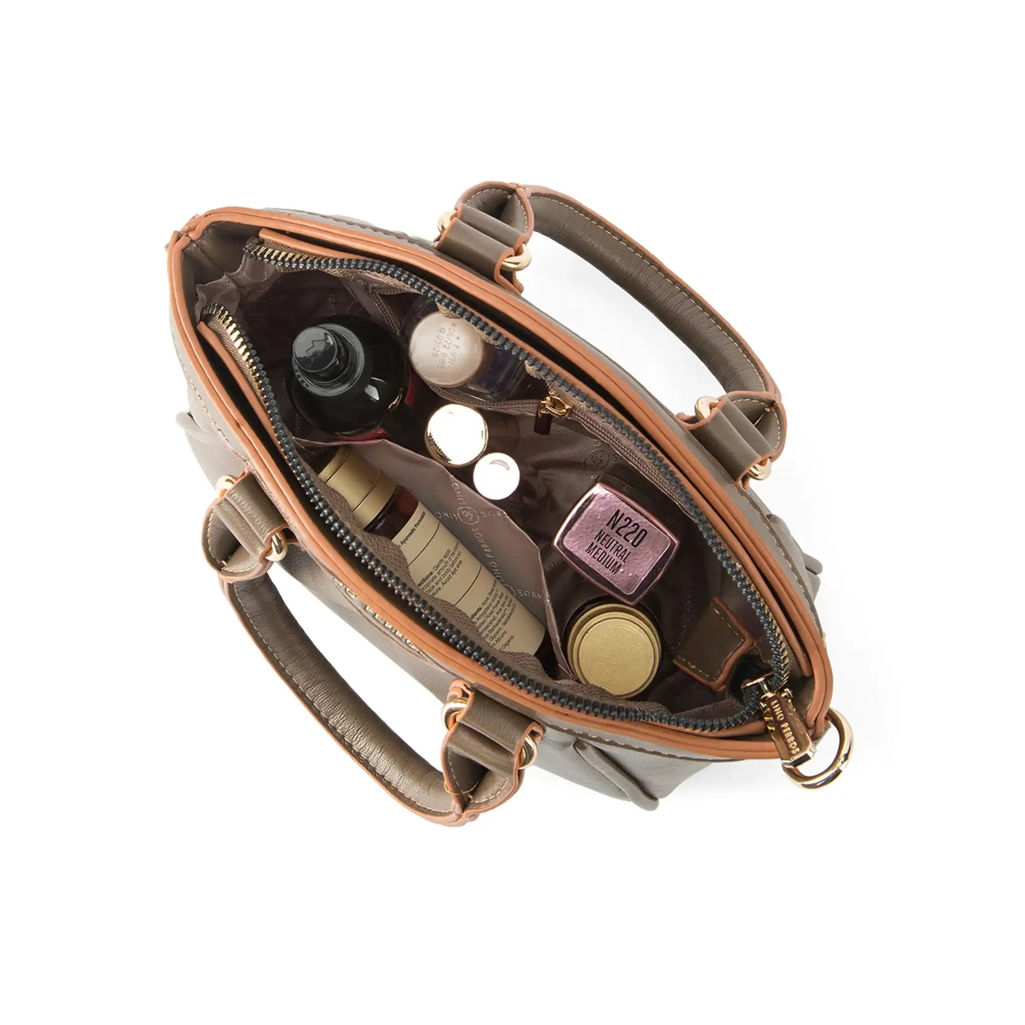 Ella Nora Taupe Sling Bag - Lino Perros